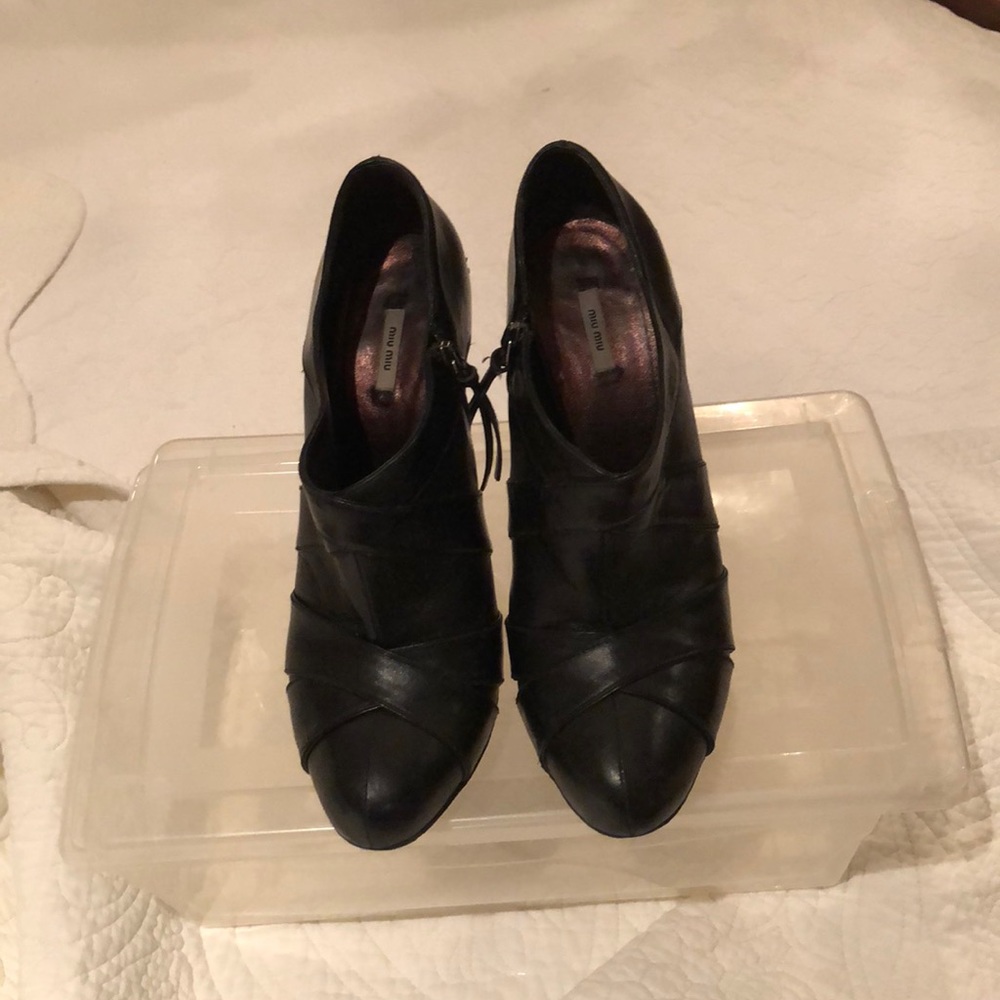 Miu miu booties